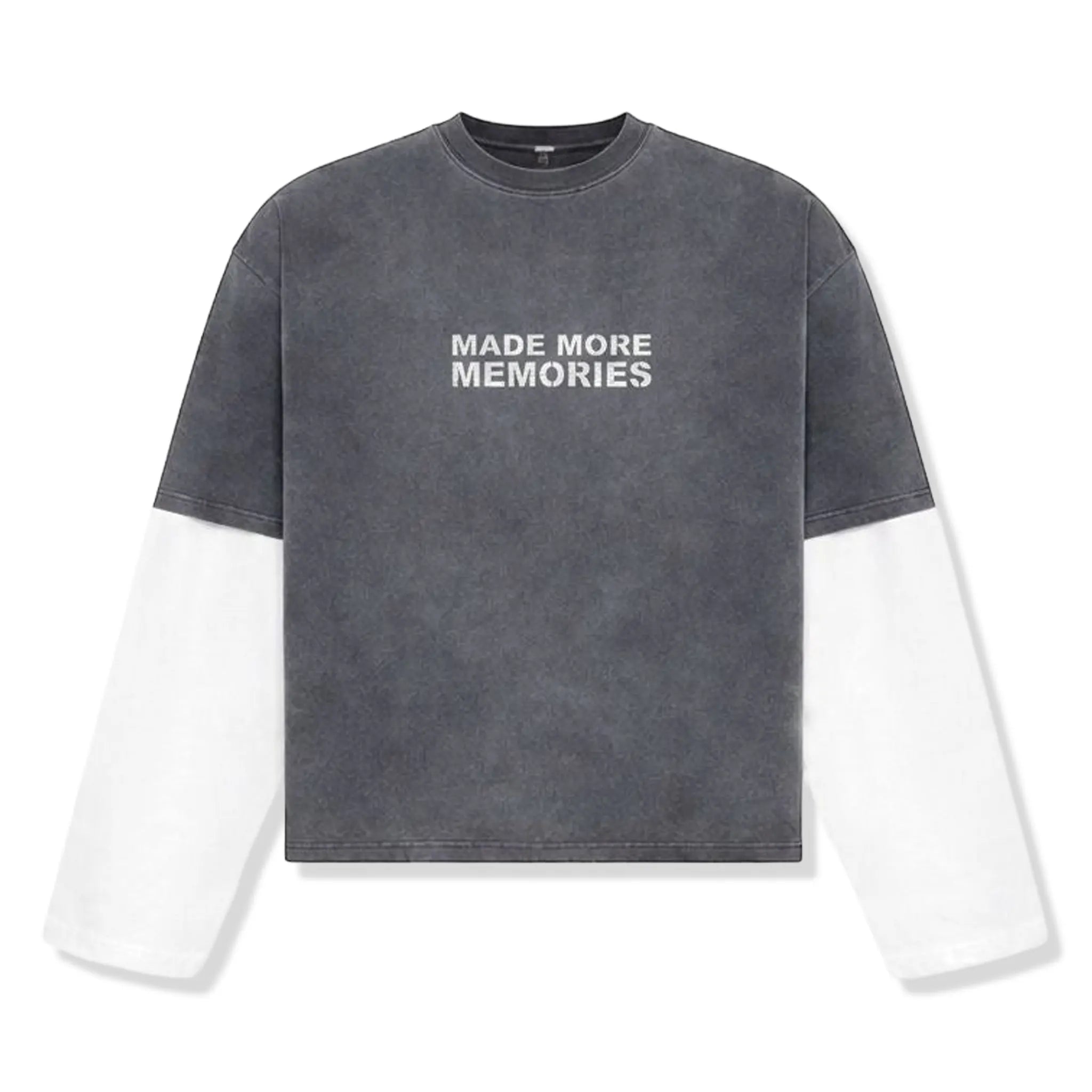 Bénir Clothing Made More Memories Charcoal T-Shirt